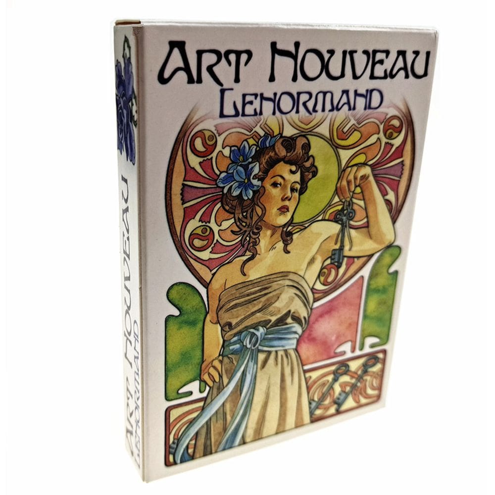 Jogo de cartas Art Houveau Lenormand Family Tarot Deck
