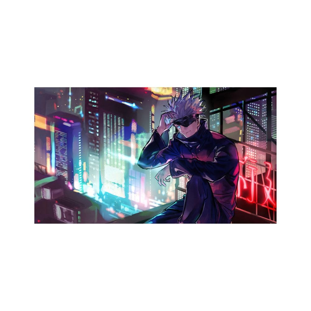 Tapeçaria Jujutsus Kaisens Gojo Satoru Room Aesthetic 150x100cm