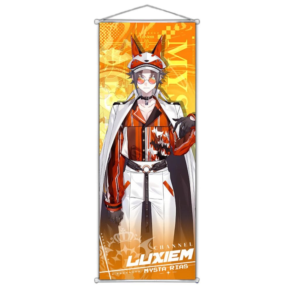 Arte de parede em tela Mystas Rias Anime 70x25cm sem moldura