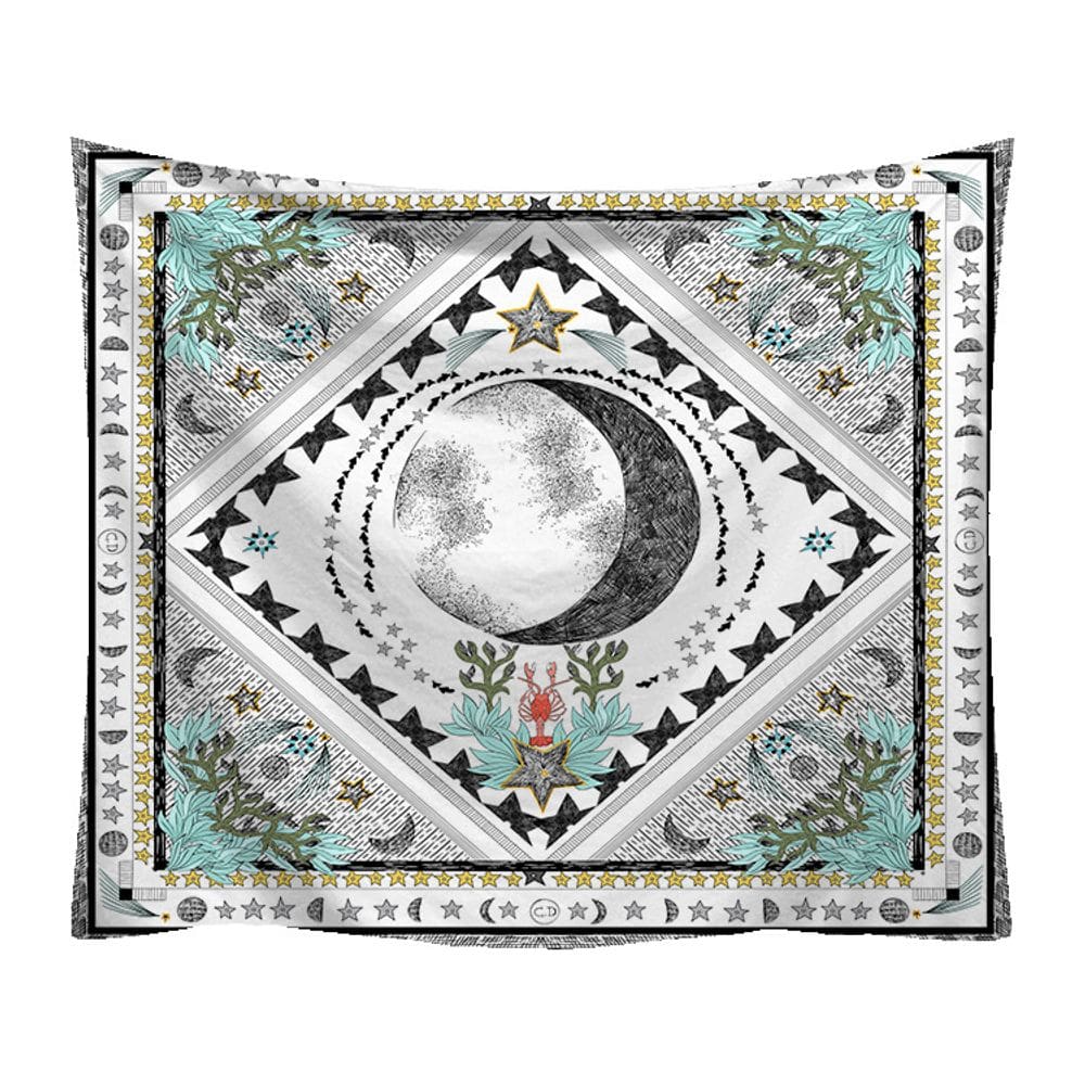 Tapeçaria de parede Sun and Moon Tarot Microfabric 150x130cm