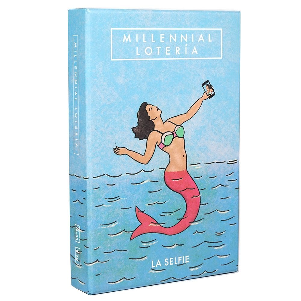 Jogo de cartas Millennials Loterias Fun Family para adultos e adolescentes