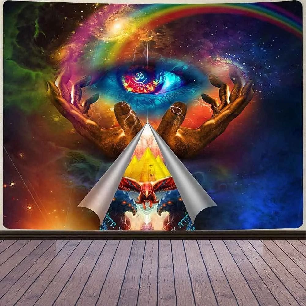 Tapeçaria de parede Egyptian Eye Of Horus 150x100cm Poliéster