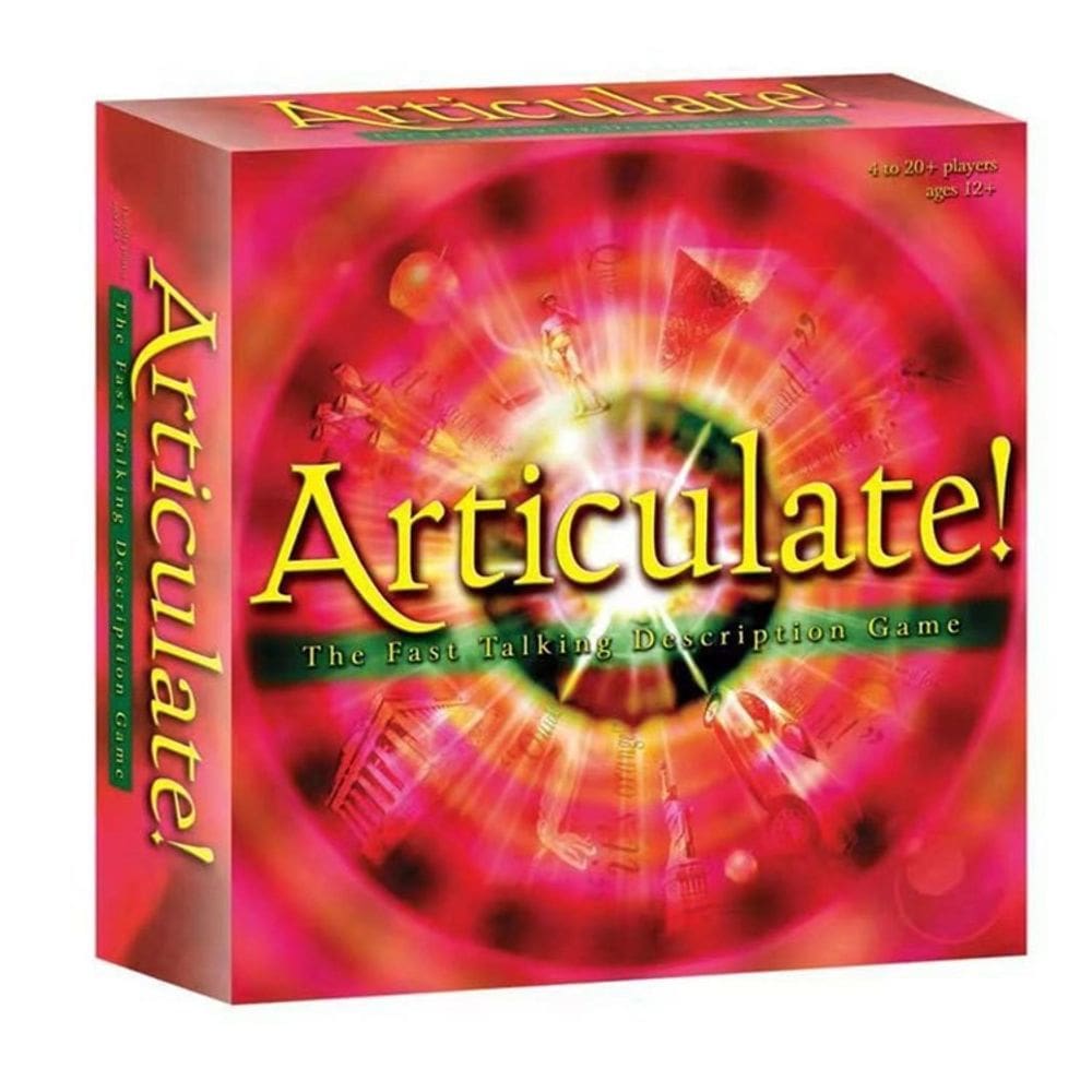 Jogo de cartas Articulate para 4-20 jogadores. Design de tarô