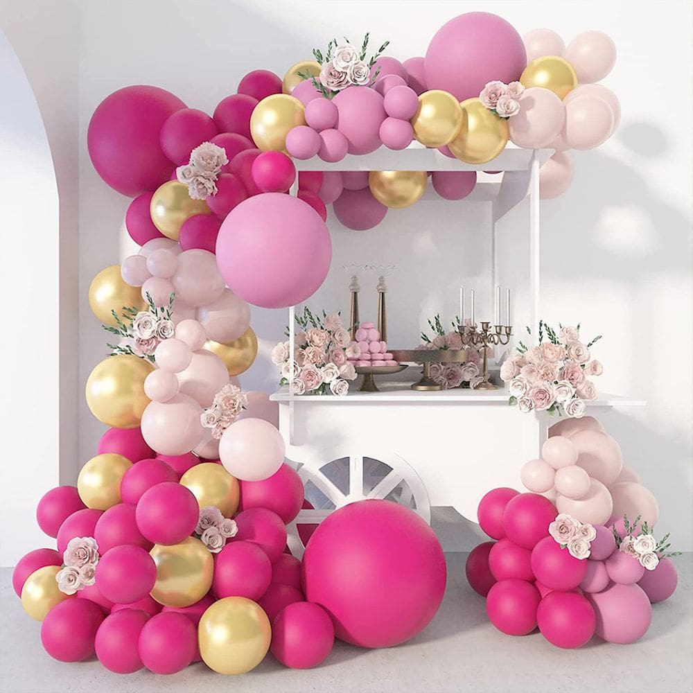 Kit Balloon Arch, 137 unidades de balões de látex para aniversário e casamento