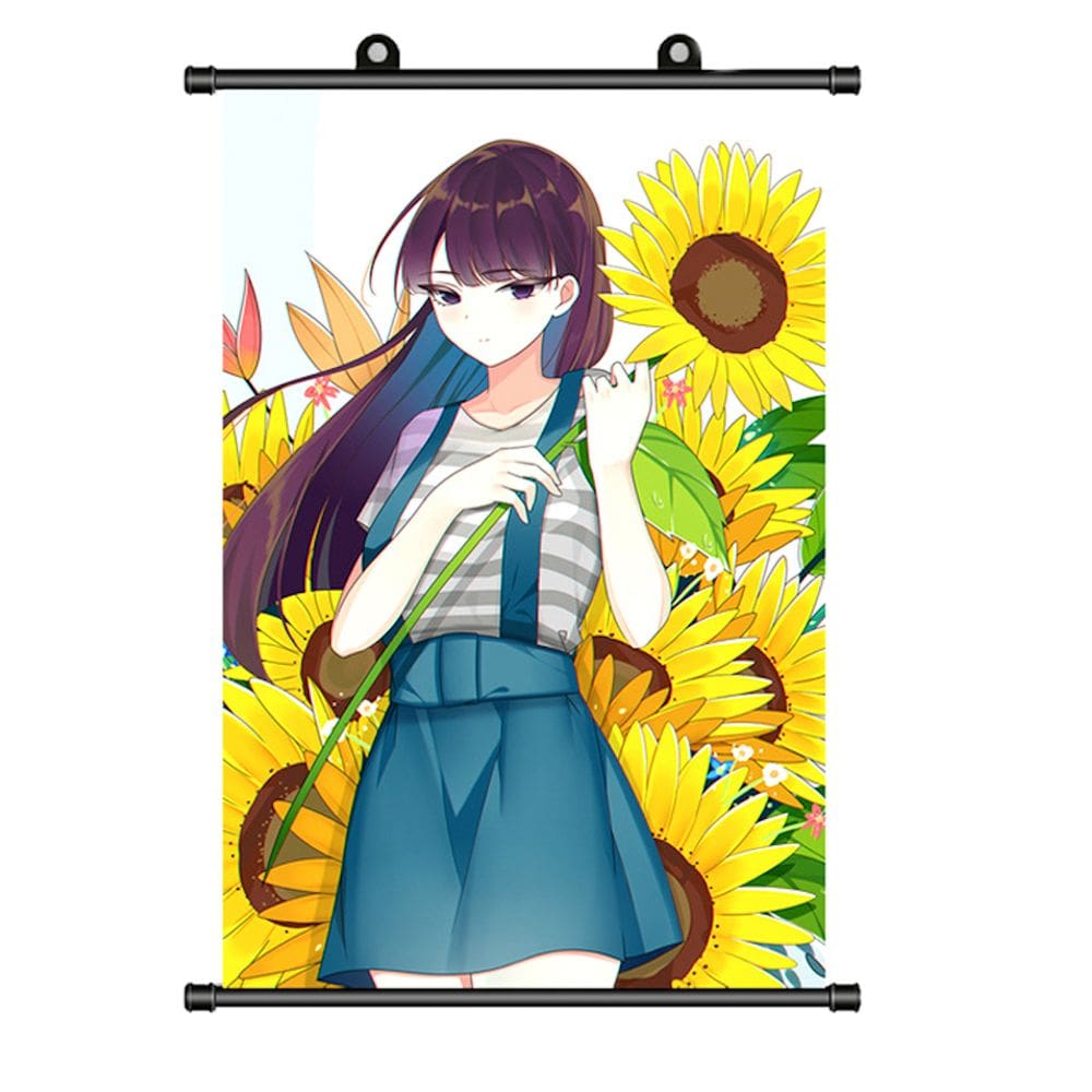 Arte de parede em tela Komis Cants Communicates Anime 40x60cm