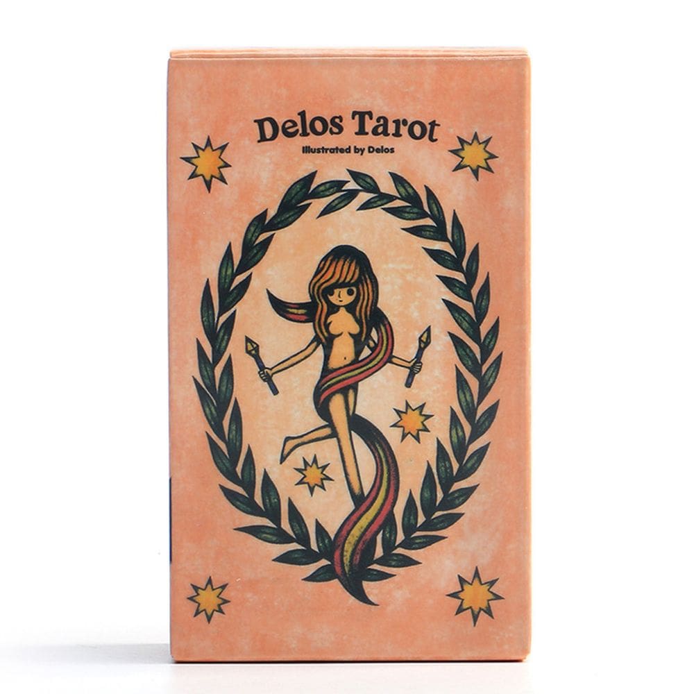 Jogo de cartas Delos Tarot Family com cartas de baralho de tarô
