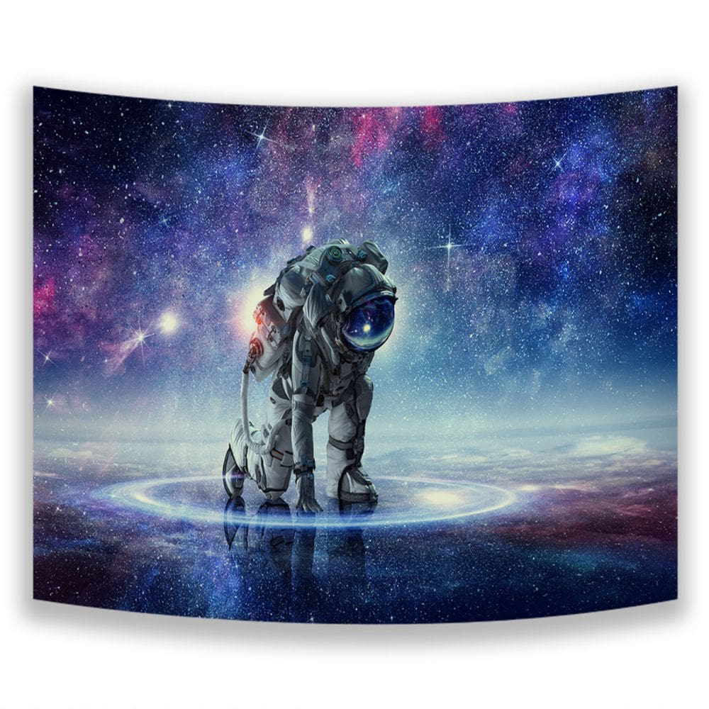 Tapeçaria de parede Space Star Cosmonaut Microfabric 150x130cm