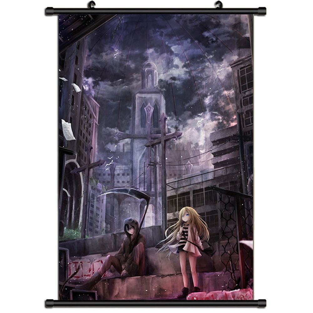 Pôster de decoração de parede Anime Angels of Deaths Rachels Gardners Isaacs Fosters
