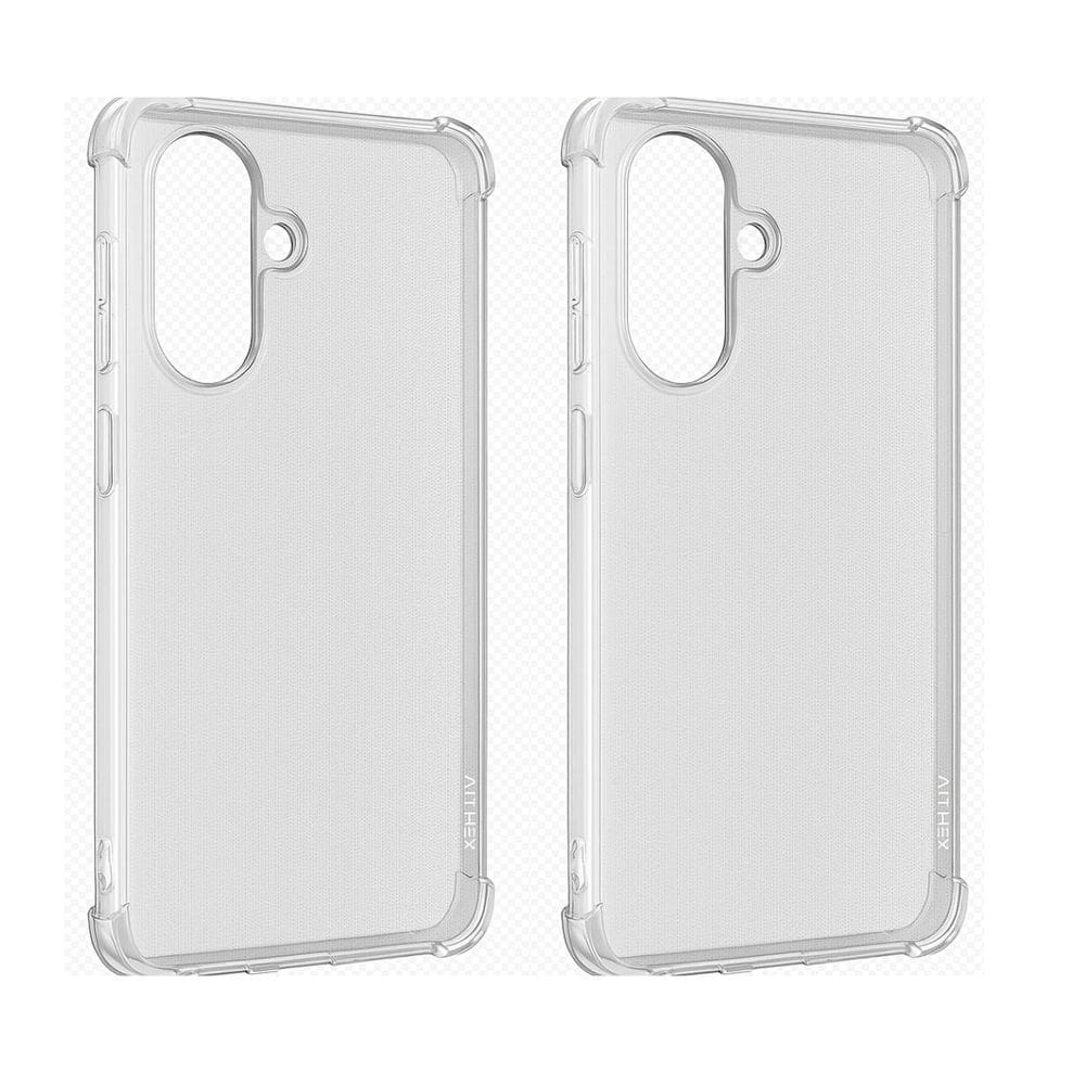 Kit 2 Capa Silicone Transparente para Samsung Galaxy A17 5G