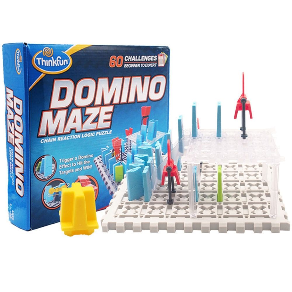 Jogo de cartas Thinkfun Domino Family Tarot Deck com estojo de plástico
