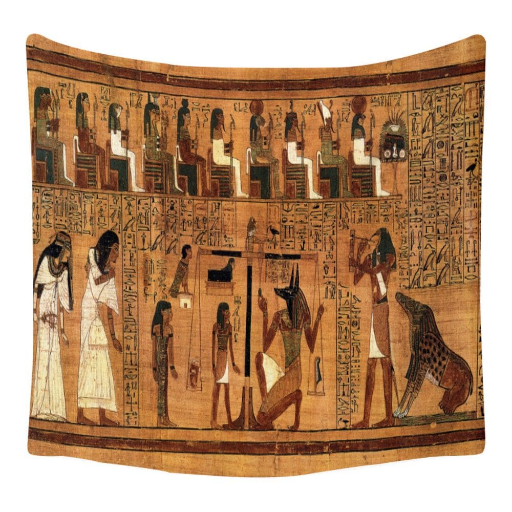 Tapeçaria de parede Ancient Egypt Series Pharaoh Sacrifice 150x150cm