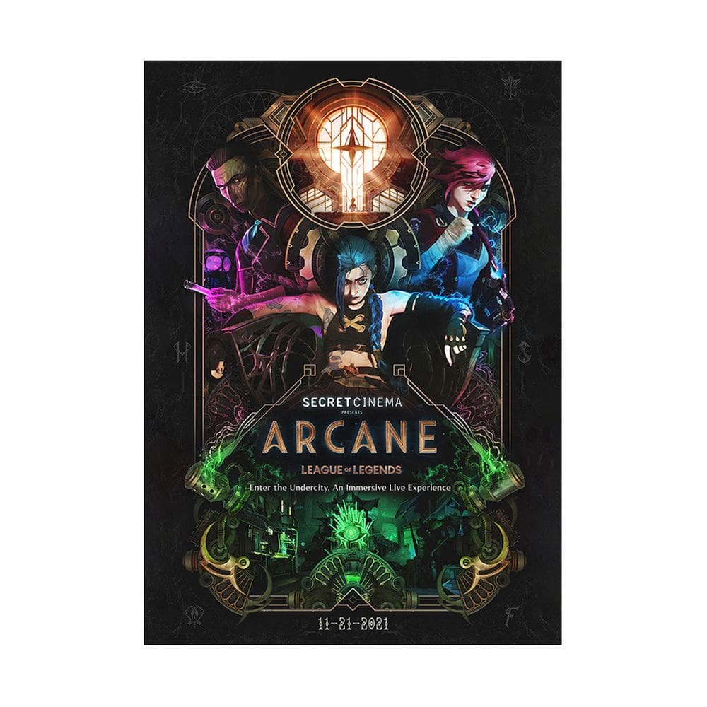 Pano Poster Arcanes Art Print 50x70cm para decoração de casa