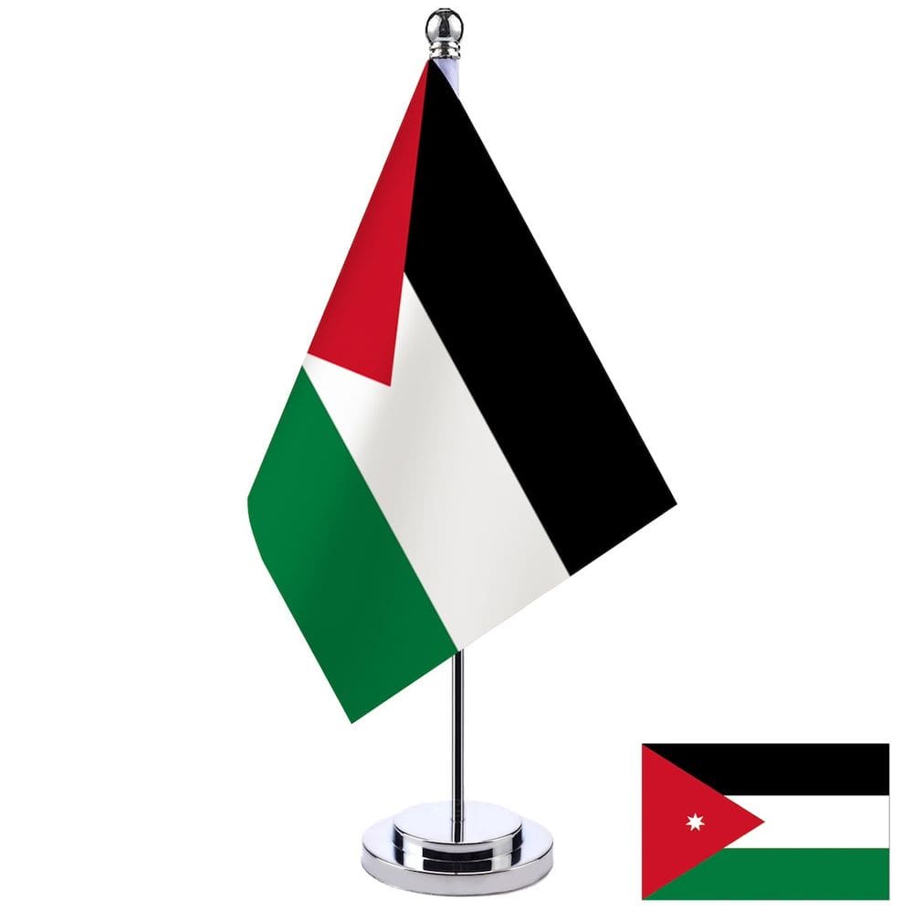 Decoração de tapeçaria para pendurar na parede Jordan Flag Art Anime 32x14x2cm