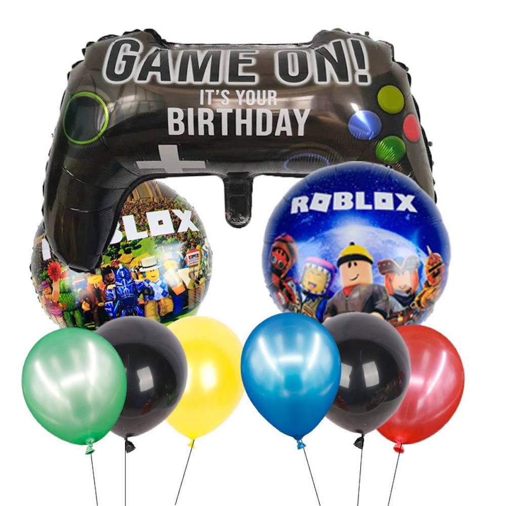 Balloons Game On It Is Your Birthday Esports com tema de jogos eletrônicos