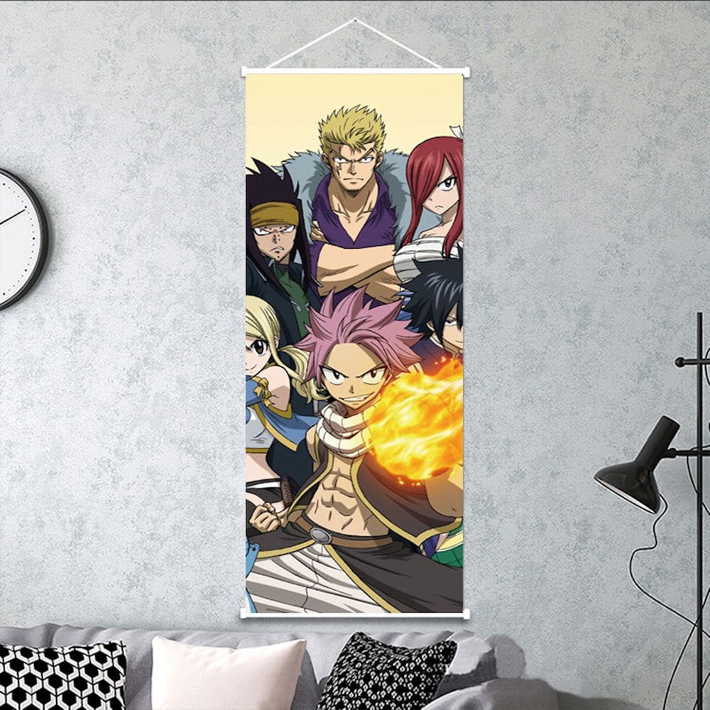 Pôster de decoração de parede Fairys Tails Erzas Scarlets