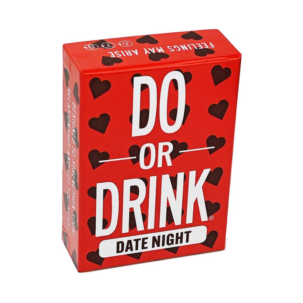 Jogo de cartas Do Or Drinks Dates Nights Fun Family para adultos
