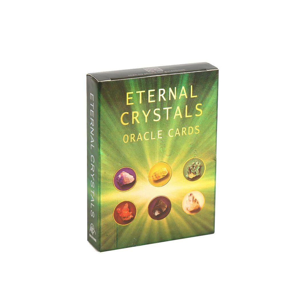 Jogo de cartas Eternals Crystals Oracles Cards for Family
