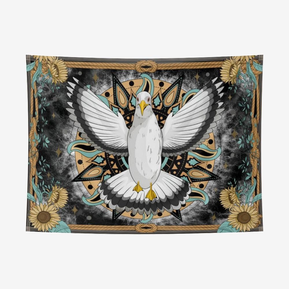 Tapeçaria de parede Peace Dove, microtecido, 150x100cm, decoração de quarto