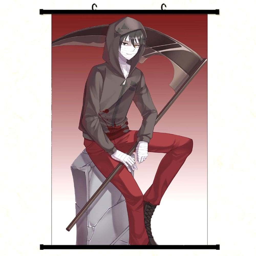 Pintura de parede em tela Angels of Deaths Isaacs Fosters Anime