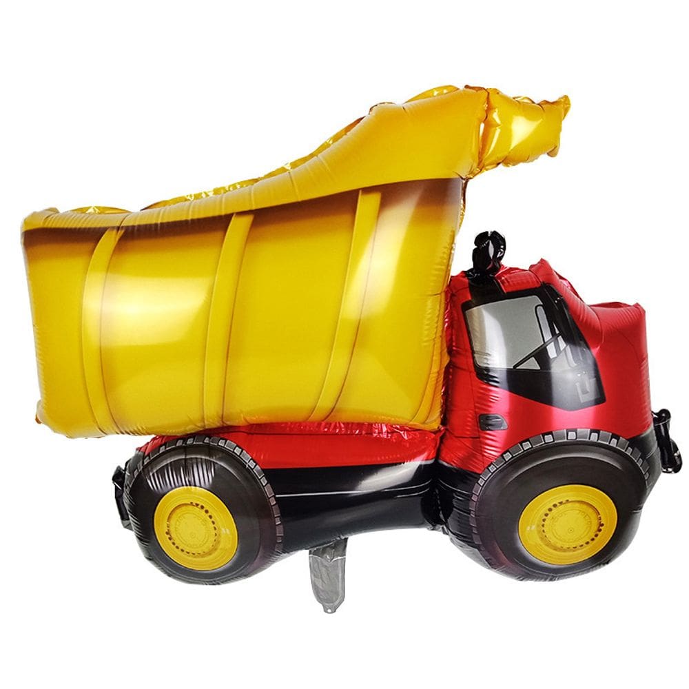 Caminhão Mylar Balloon Machineshop 82x69cm para decoração de festas infantis