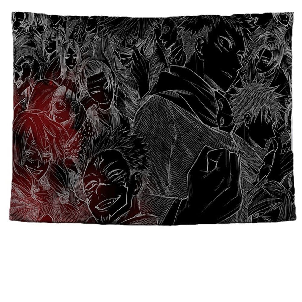 Tapeçaria de parede Jujutsus Kaisens Ryomens Sukunas 150x100cm