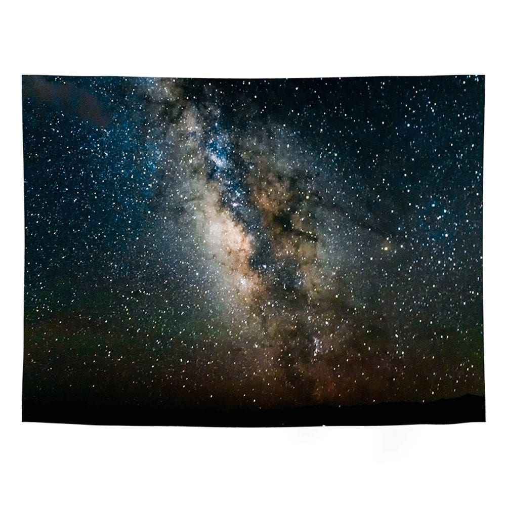 Tapeçaria Starry Sky Wall Room Aesthetic 150x130cm, microtecido