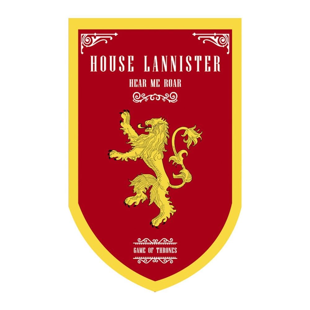 Fitas de arte da bandeira: Game of Thrones abriga Starks of Winterfell