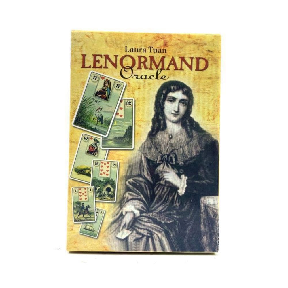Jogo de cartas Lauras Tuans Lenormands Oracles Fun Family para adultos