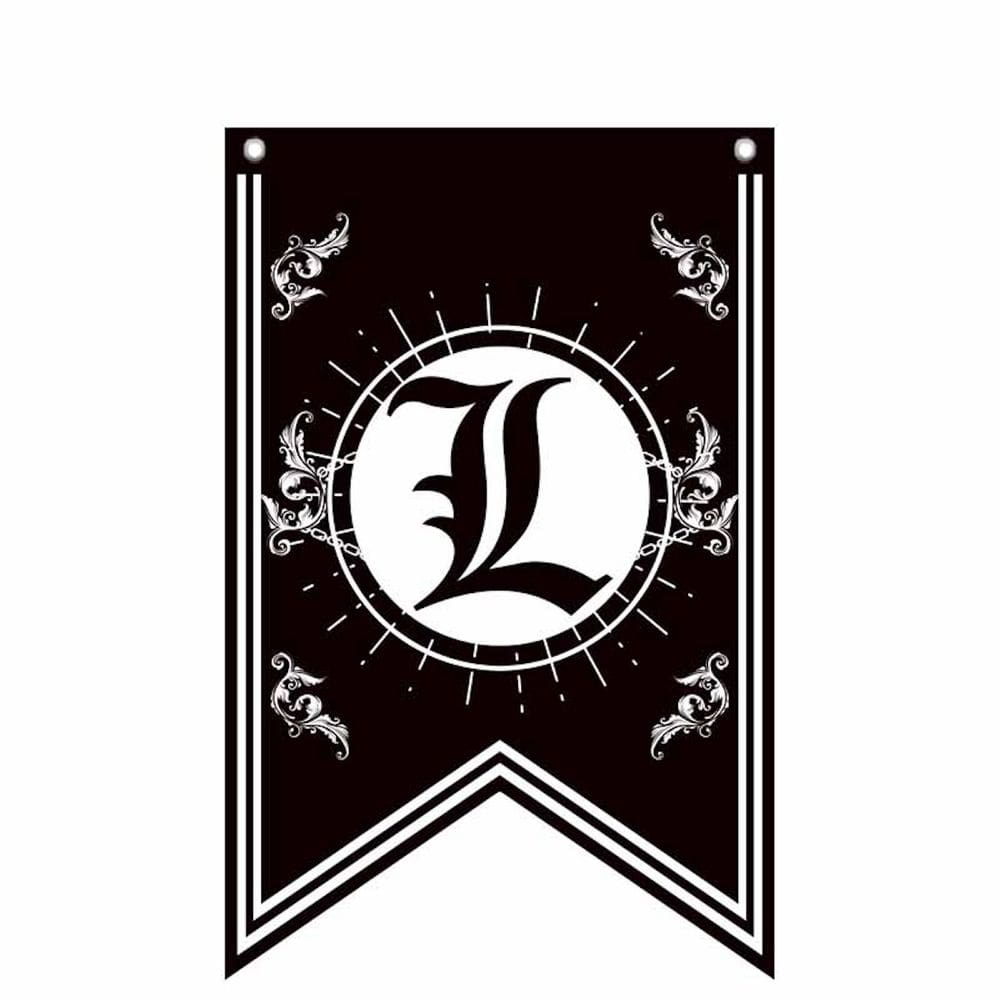 Tapeçaria para decoração de parede Art Hang Death Note Anime