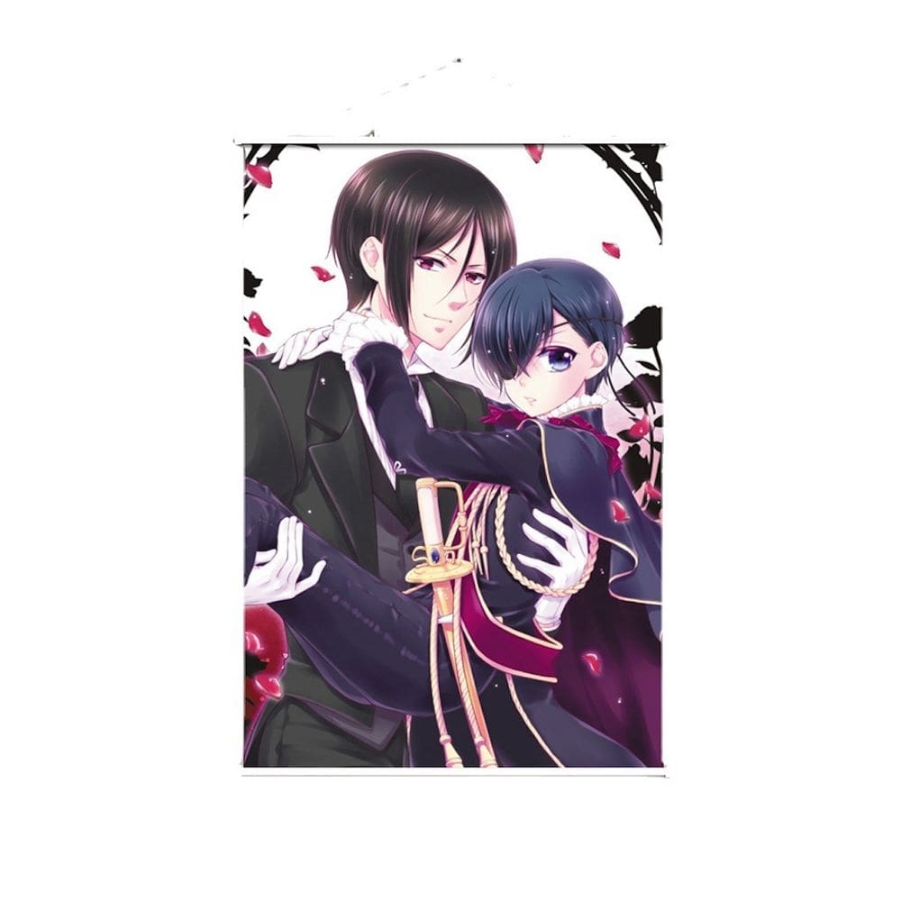 Impressão artística em pôster em preto Butlers Art 40x60cm em tecido+plásticos