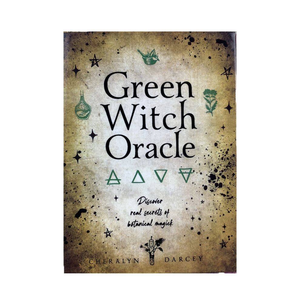 Jogo de cartas Greens Witchs Oracles Fun Family para adultos e adolescentes