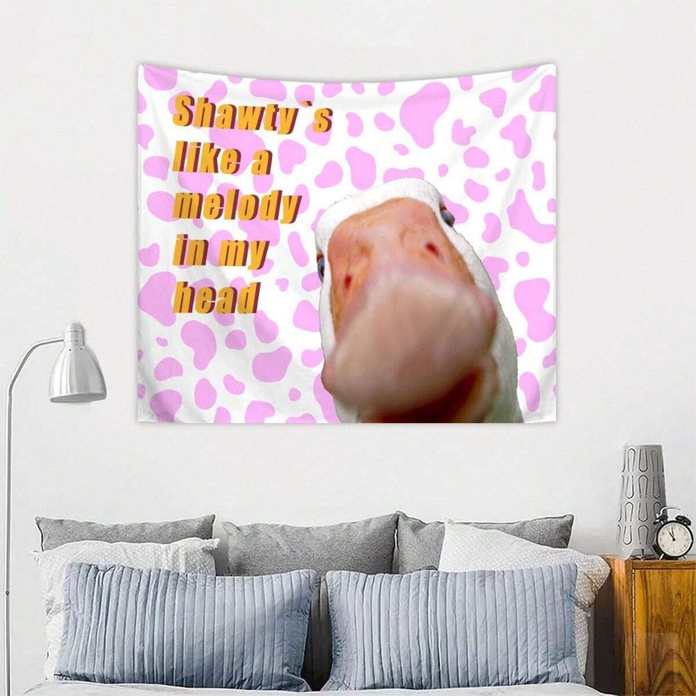 Tapeçaria de parede Shawtys Like A Melody In My Head 150x100cm