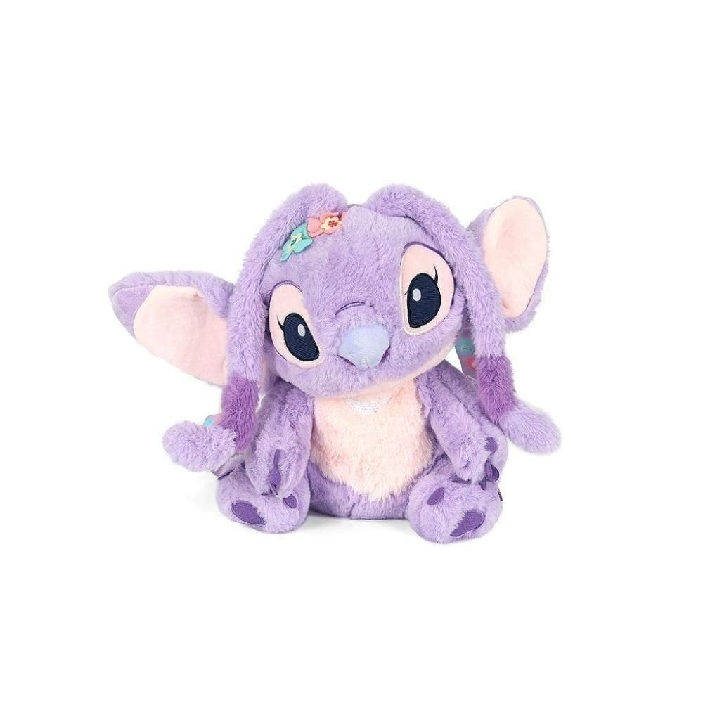 Bolsa Transversal Luxcel Angel Stitch De Pelúcia Roxo