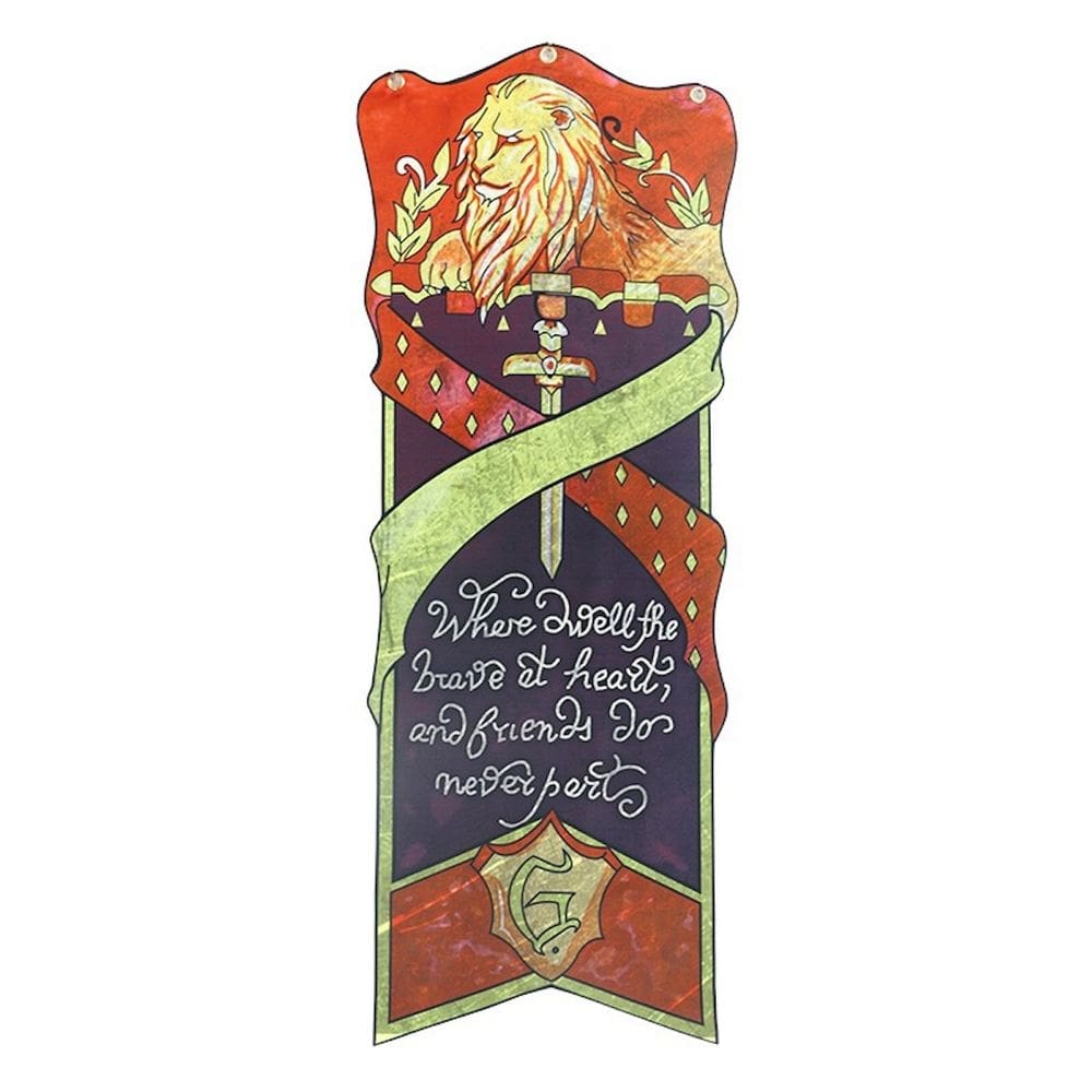 Tapeçaria para decoração de parede Gryffindors 32x85cm