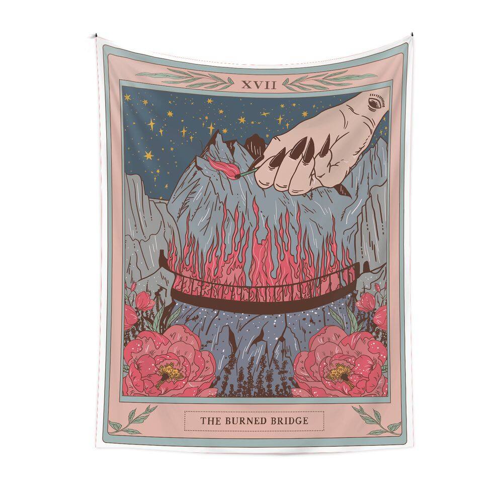 Tapeçaria de parede Xvii The Burned Bridges 150x130cm Microfabric