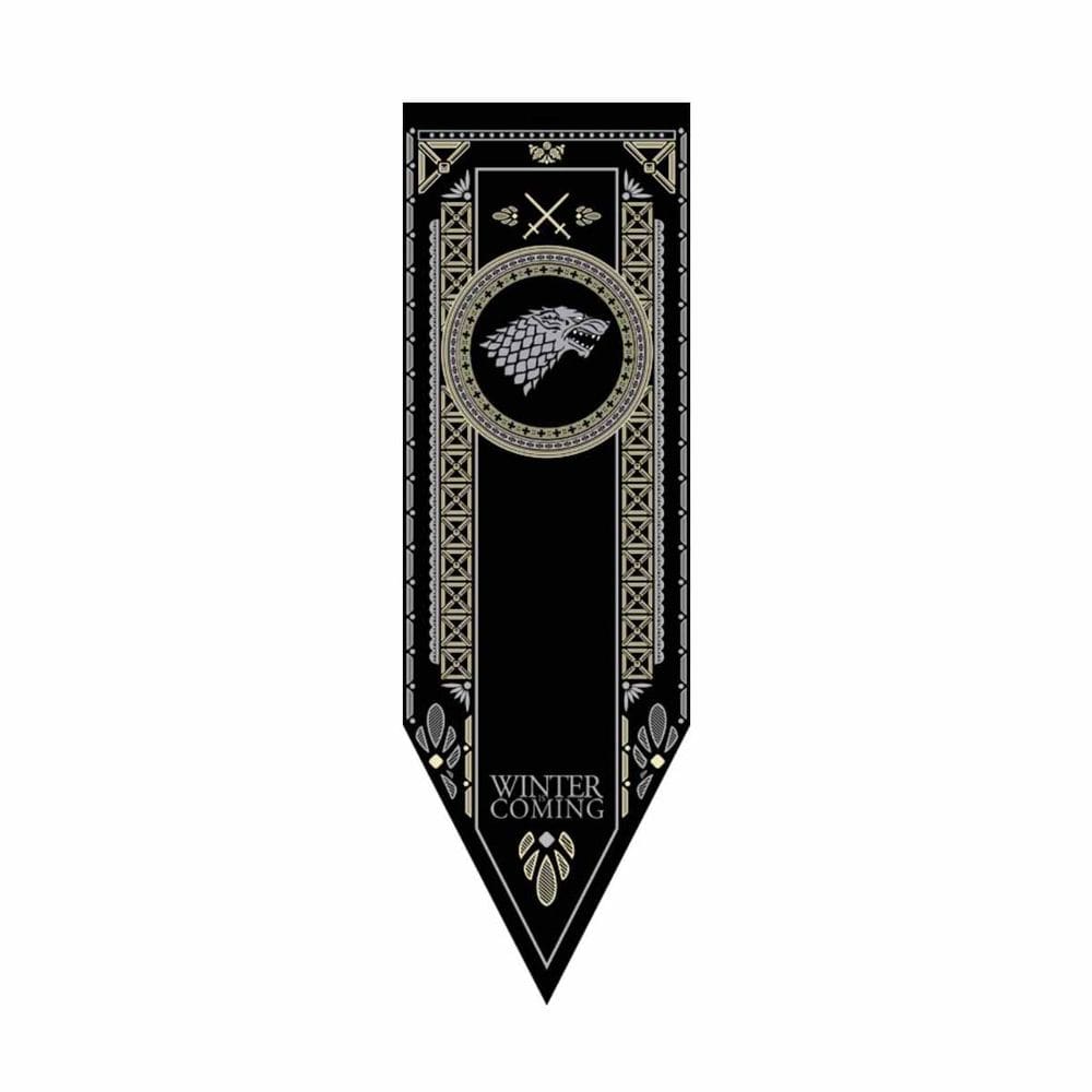 Tapeçaria Game of Thrones Flag Art 48x150cm Poliéster
