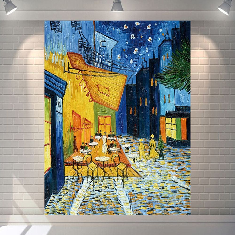 Tapeçaria Van Goghs Café Wall Microfabric 150x130cm