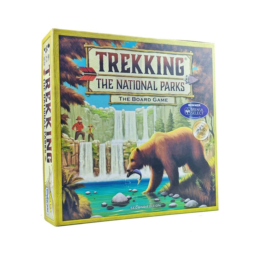 Jogo de cartas Trekkings Nationals Parks Fun Family para adultos
