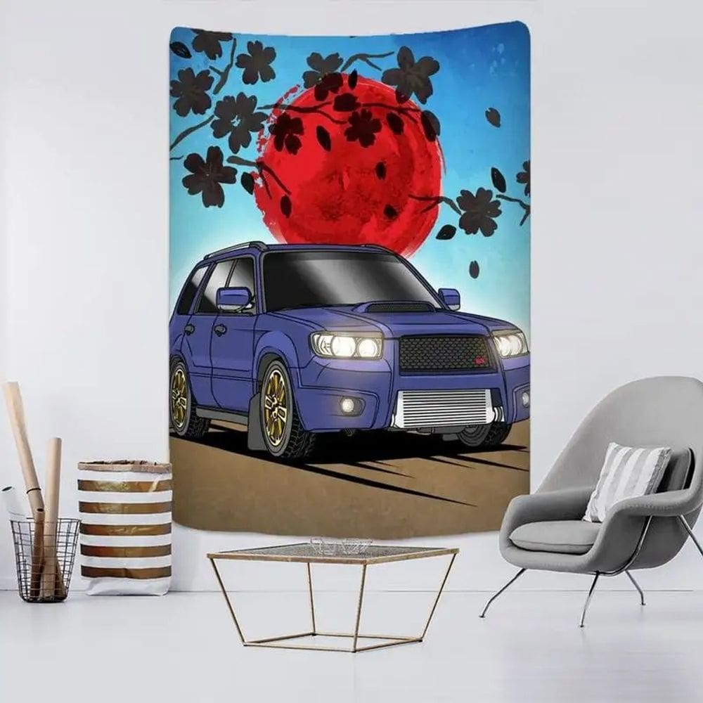 Tapeçaria, parede de carro, pintura estética, 280x150cm, poliéster