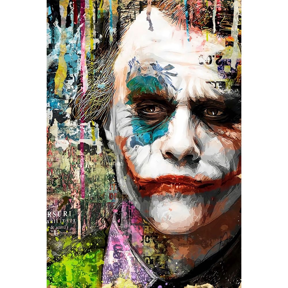 Pôster de pintura de parede em tela Jokers Anime 40x60cm