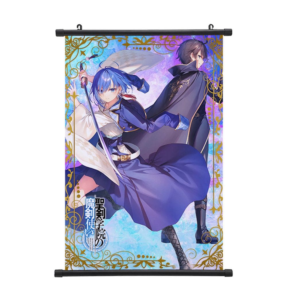 Arte de parede em tela Demons Swords Masters of Seikens Academys Anime