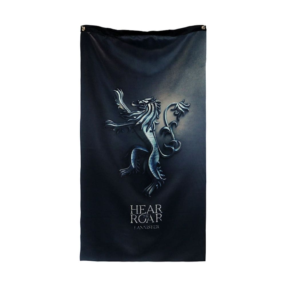 Arte de decoração de tapeçaria e decoração de parede Game of Thrones Anime