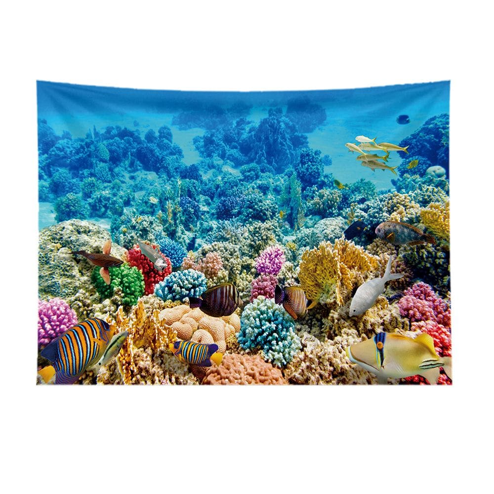 Microtecido de parede Underwater World Tapeçaria 200x150cm