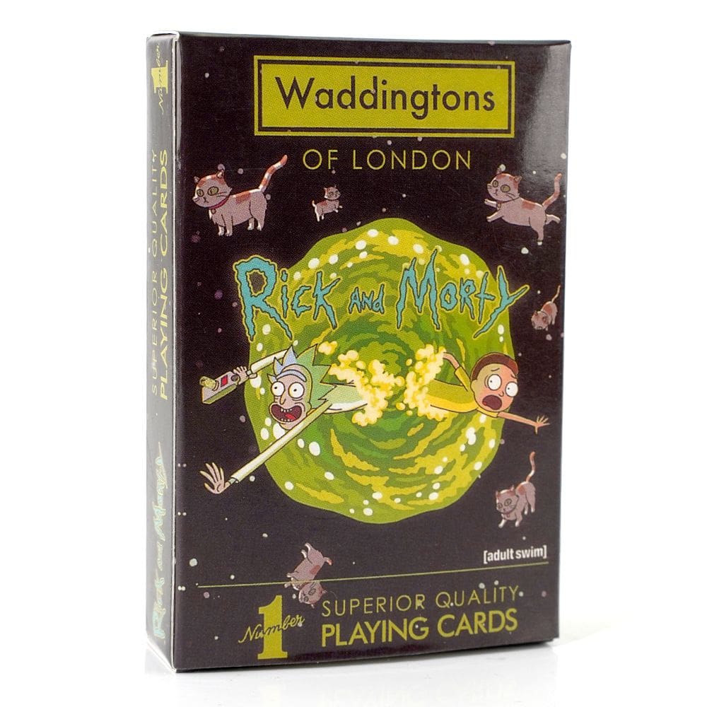 Jogo de cartas Tarot Deck Rick Morty Family com 1 conjunto de cartas