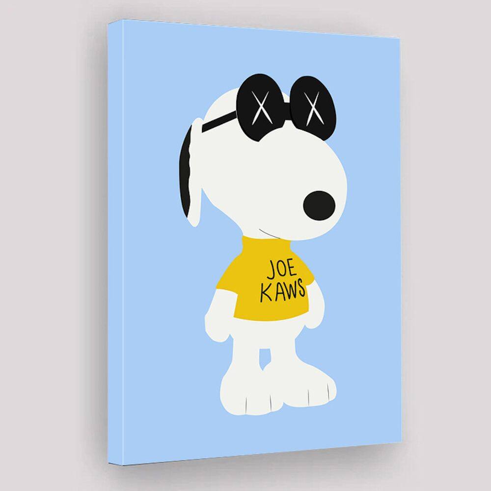 Pôster de pintura de parede em tela Snoopys Anime 30x40cm