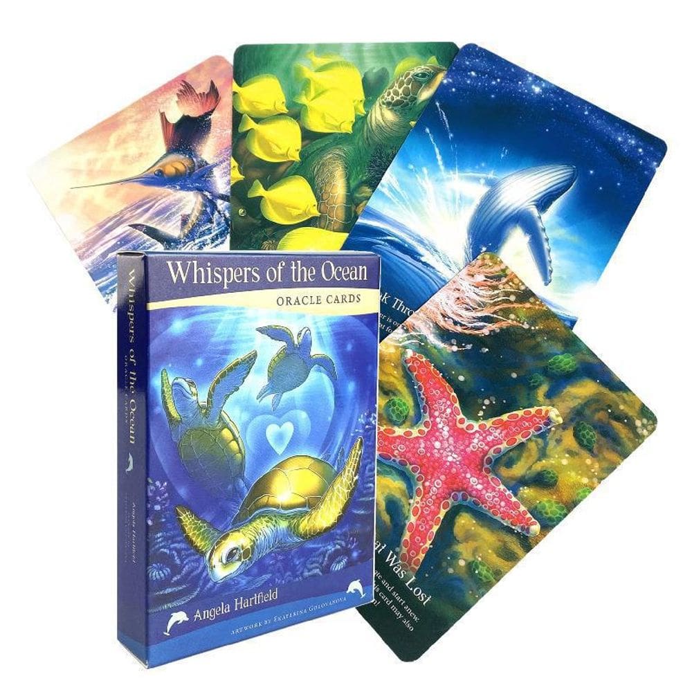 Jogo de cartas Whispers Of The Ocean Oracle Cards for Family