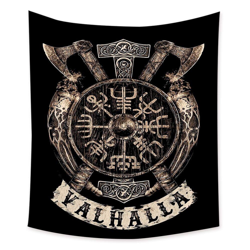 Tapeçaria Valhalla Wall Room Aesthetic 150x150cm, microtecido