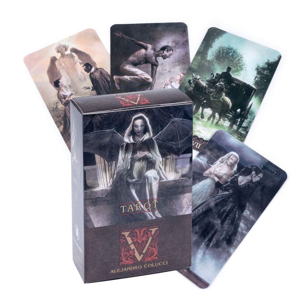 Jogo de cartas Tarot Deck Vampire Family com 1 conjunto de cartas
