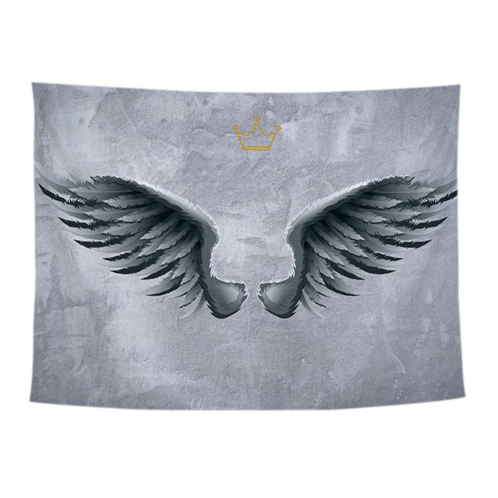 Tapeçaria, pintura estética de parede, asa, 150x130cm, microtecido