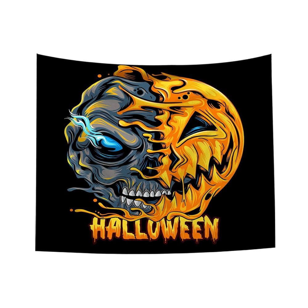 Tapeçaria, microtecido de parede de Halloween, 150x130cm, decoração de quarto